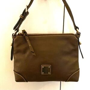 Dooney & Bourke, Brown Leather Small  Penrose